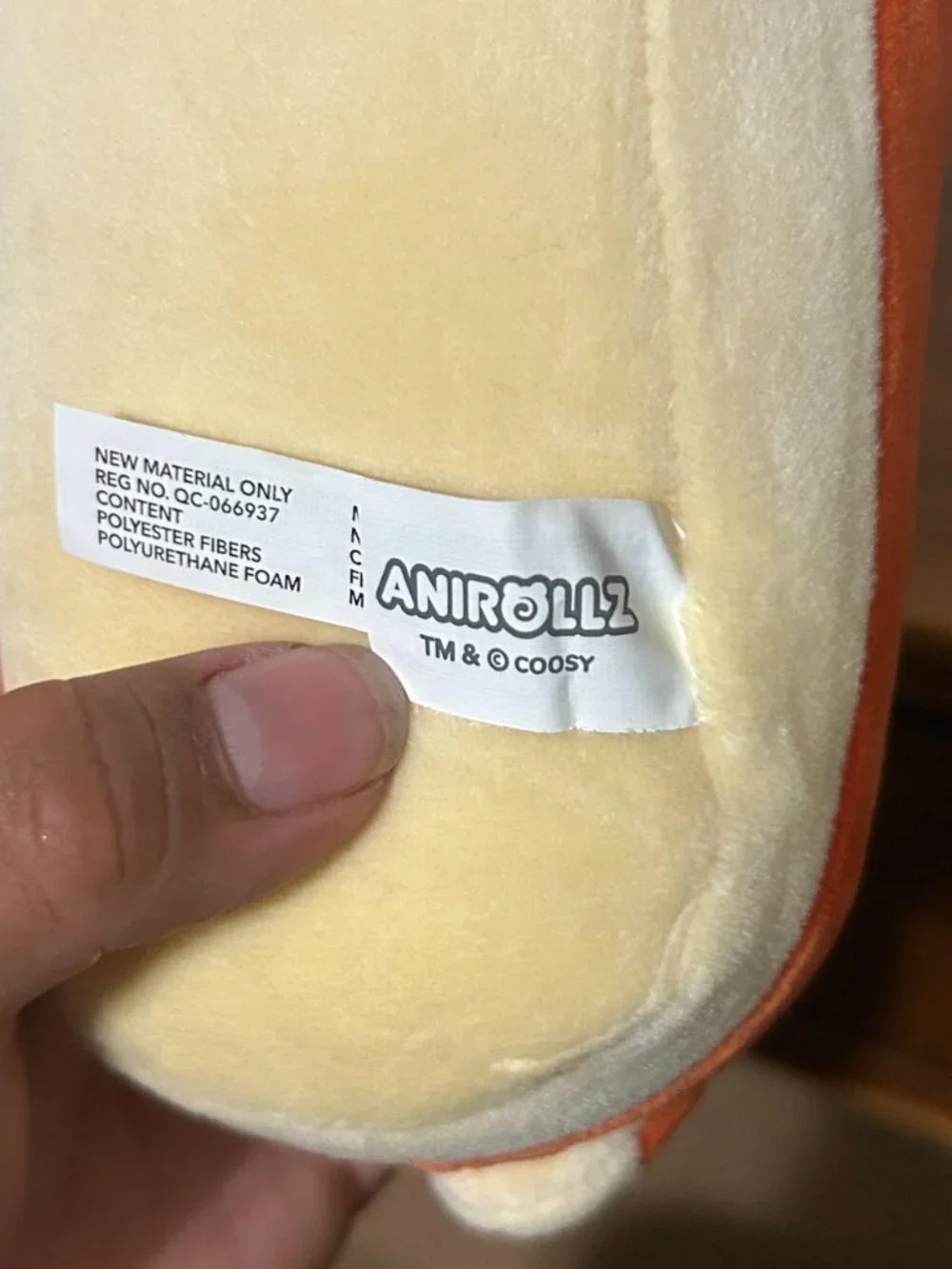 Anirollz Cup Noodles Nissin Soup orange Cat roll Kitty Plush 5